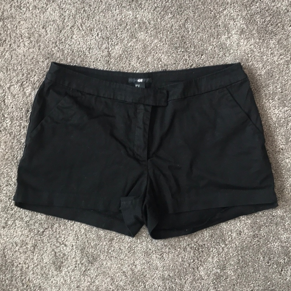 H&M Black Shorts